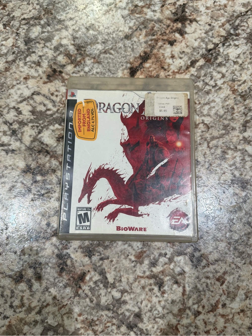 Dragon Age: Origins PS3 (Sony PlayStation 3, 2009)